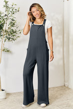 Load image into Gallery viewer, Double Take Full Size Wide Strap Overall with Pockets